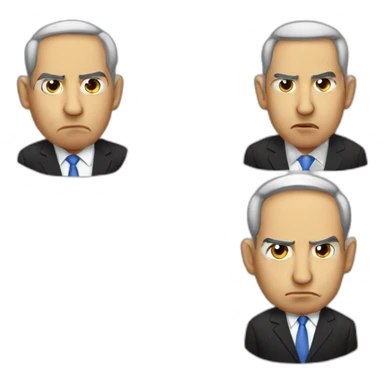 bibi netanyahu sad sticker