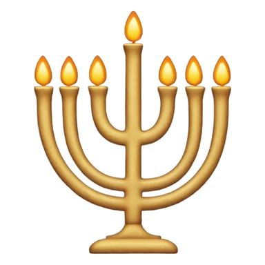Jewish Menorah  sticker