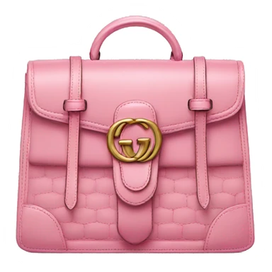 Pink gucci bag sticker
