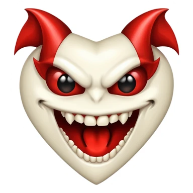 Vampire fangs sticker