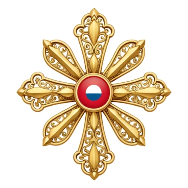 Serbian ortodox cross sticker