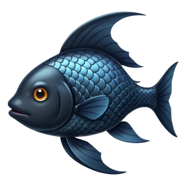 Hero Black Fish sticker