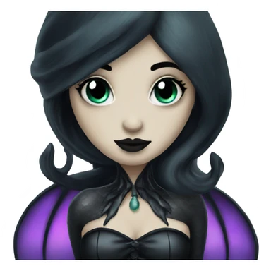 Goth Mermaid sticker
