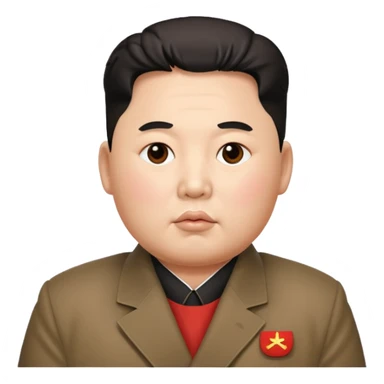 kim jon un sticker