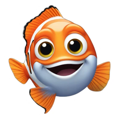 Fish like nemo sticker