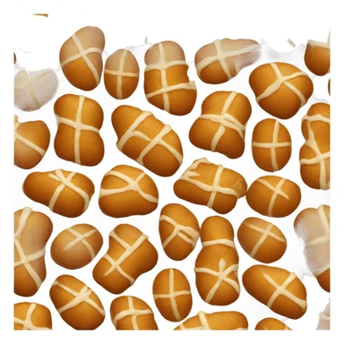 Hot Cross Buns sticker