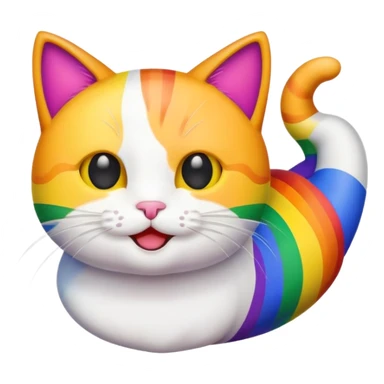gay cat sticker