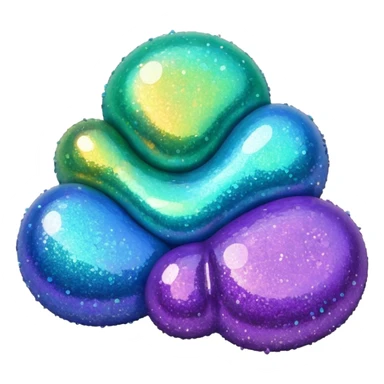 glitter nasty sticker