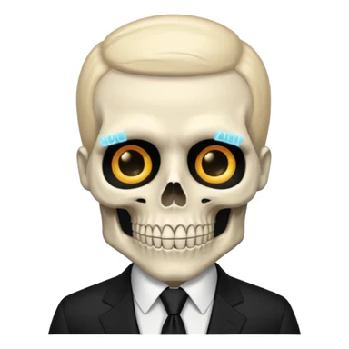manny calavera from grim fandango sticker