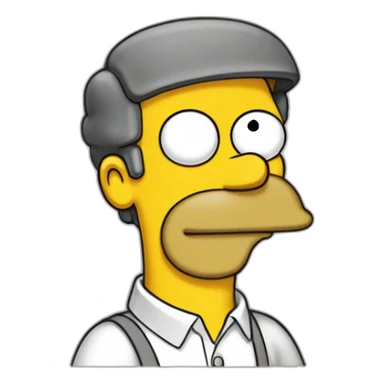 homer-simpson-bourré sticker