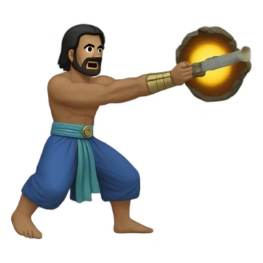 KameHameHa from the balkan sticker