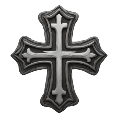 Cross tattoo  sticker
