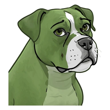 Boxer sticker
