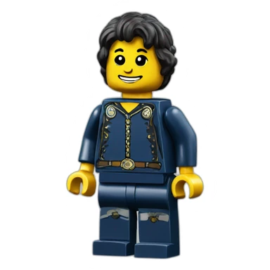 lego mini figure sticker