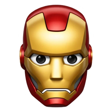  Create an Iron Man emoji. sticker