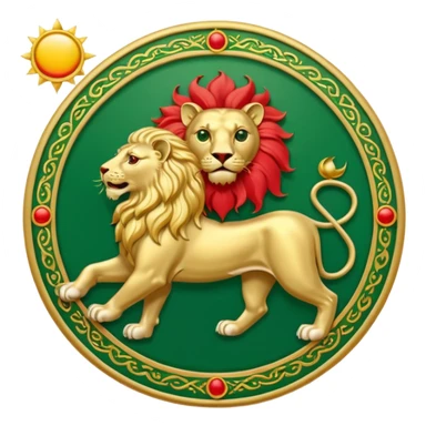 پرچم ایران پهلوی sticker