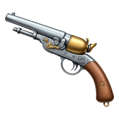 Automatic flintlock with an extended clip sticker