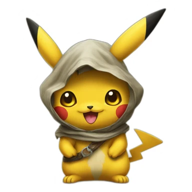 Pickachu of Arabia sticker
