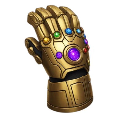 Thanos infinity gauntlet sticker