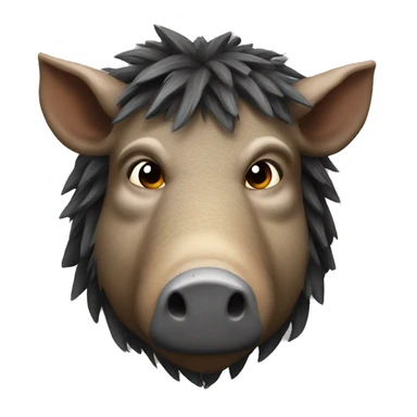 Inoske boar head sticker
