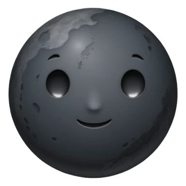 anthracite-colored New Moon sticker