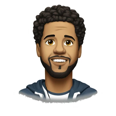 J Cole sticker