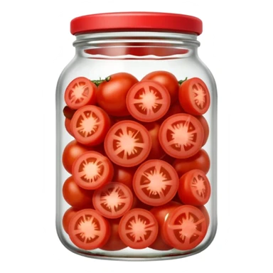 Tomato Pickles in red cour sticker