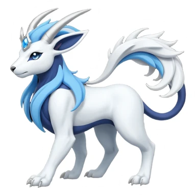Absol-Amaura-Suicune-Cobalion-fusion, full body sticker
