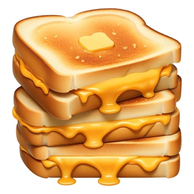 Grilled cheese on sourdough  sticker