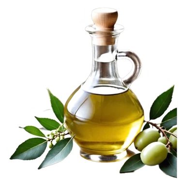 оливковое масло в миске sticker