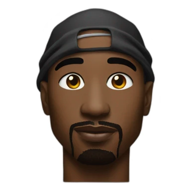 tupac shakur sticker