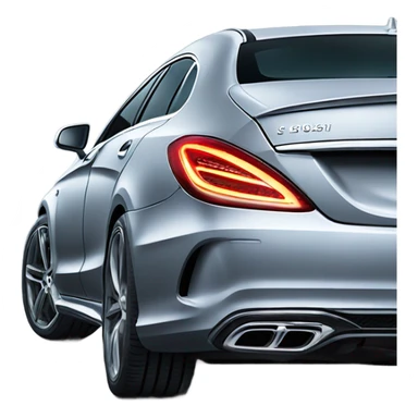 CLS 63 back light sticker