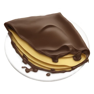 chocolate crepe sticker