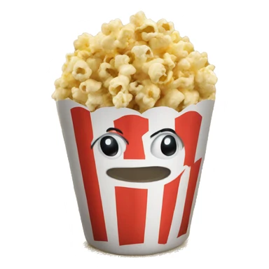Pop corn hot movil sticker