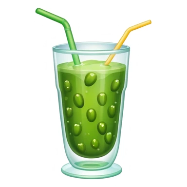Pickle slushie heart emoji  sticker