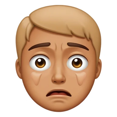 Crying and annoyed sticker