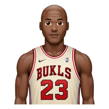 Michael Jordan number 23 sticker