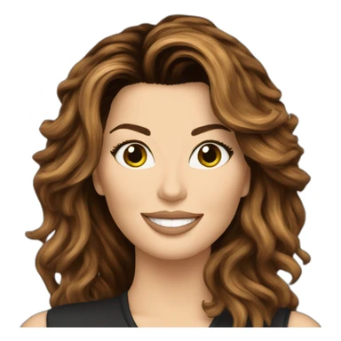 Shania twain sticker