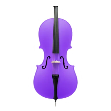 Purple Cello sticker