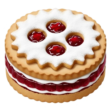 Linzer Cookie sticker