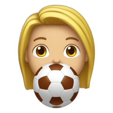 Futbolista pateando balon sticker