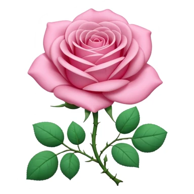 A 3D cartoon rose-pink women’s top with short sleeves, soft fabric texture, gentle lighting, isolated on plain background.negative: rose flower. sticker