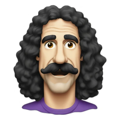 Frank Zappa in concert sticker