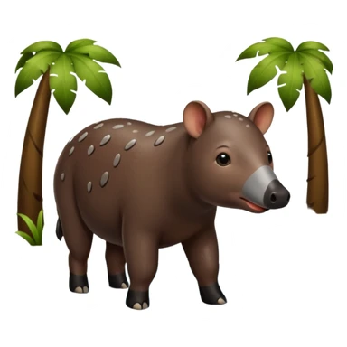 Tapir sticker