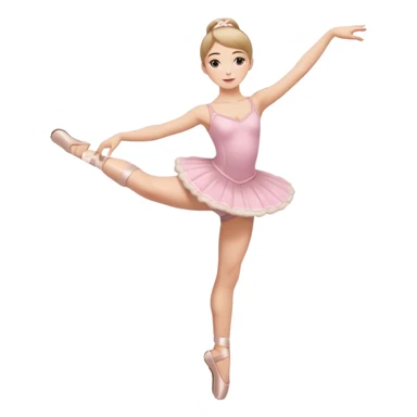 Ballerina UGG slippers sticker