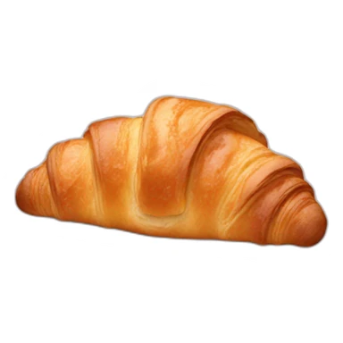 Almond Croissant sticker
