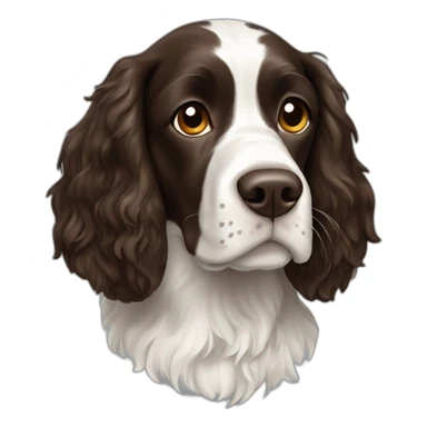 Springer spaniel sticker