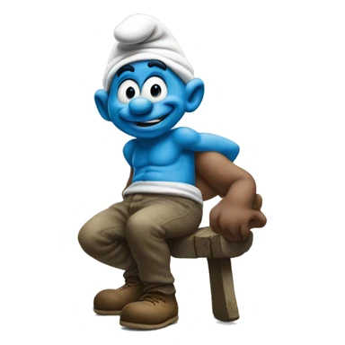 Smurfs sticker