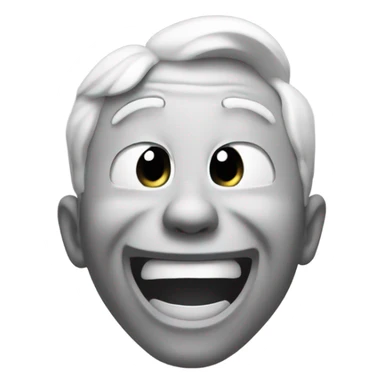 sarcastic laughing sticker