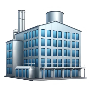 Alcohol factory building sticker